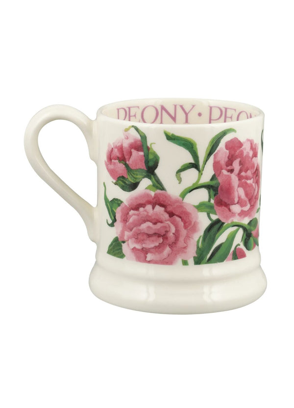 Emma Bridgewater Seconds Pink Peony 1/2 Pint Mug