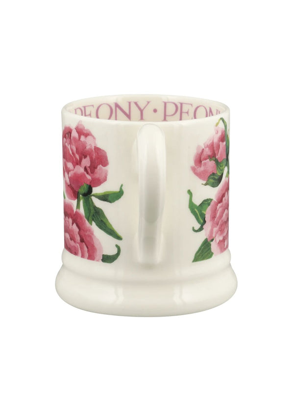 Emma Bridgewater Seconds Pink Peony 1/2 Pint Mug