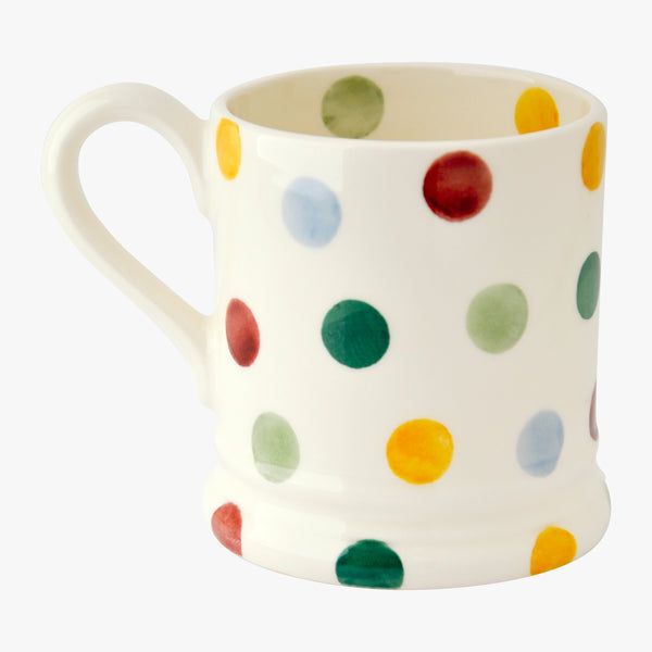 Emma Bridgewater Seconds Polka Dot Mr 1/2 Pint Mug