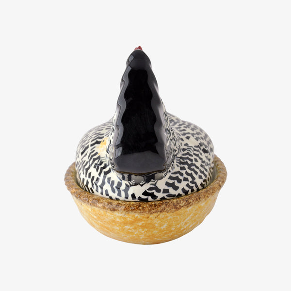 Emma Bridgewater Seconds Silver Large Hen On Nest