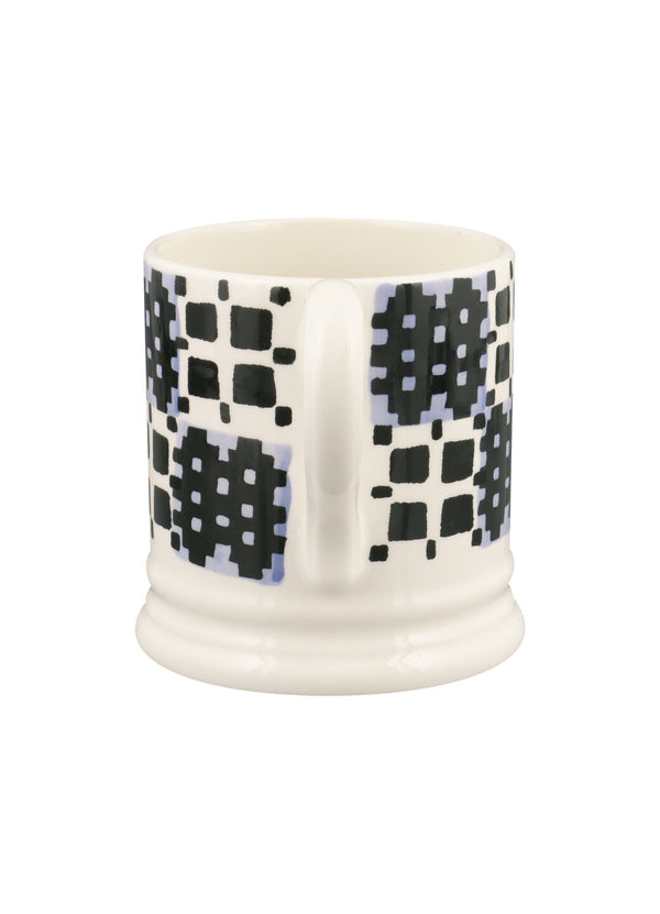 Emma Bridgewater Stormy Blue Blankets 1/2 Pint Mug