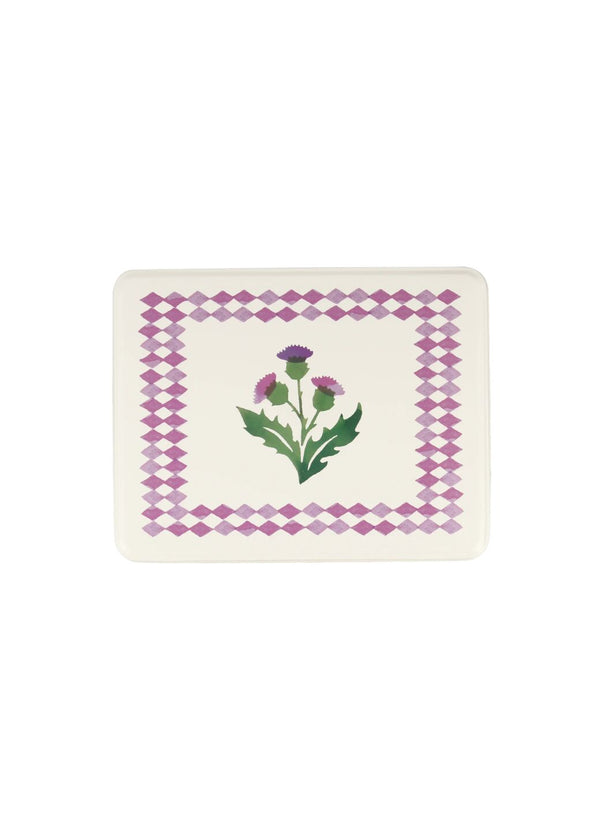 Emma Bridgewater Thistle Medium Shallow Tin