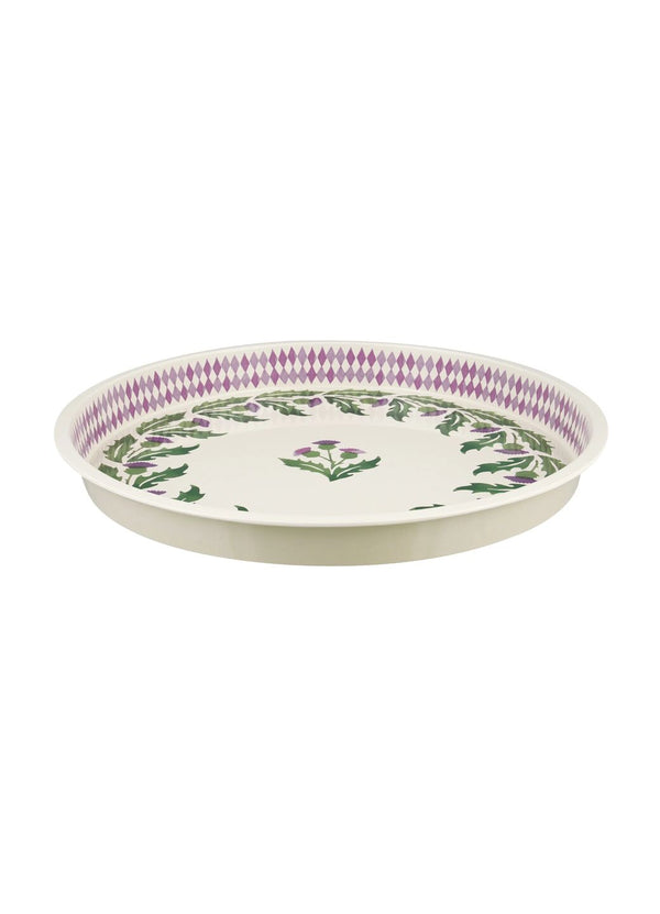 Emma Bridgewater Thistle Round Tin Tray