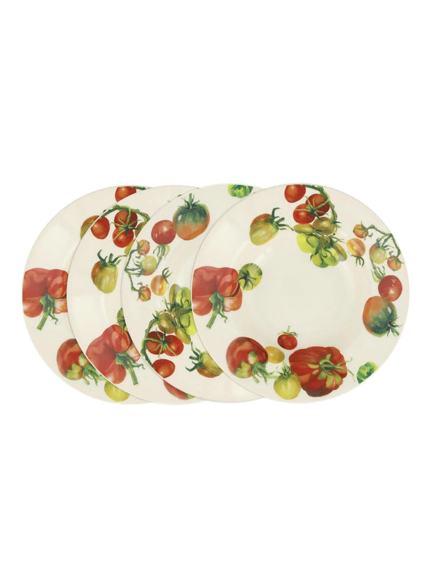 Emma Bridgewater Tomatoes Soup Plate - Set Of 4