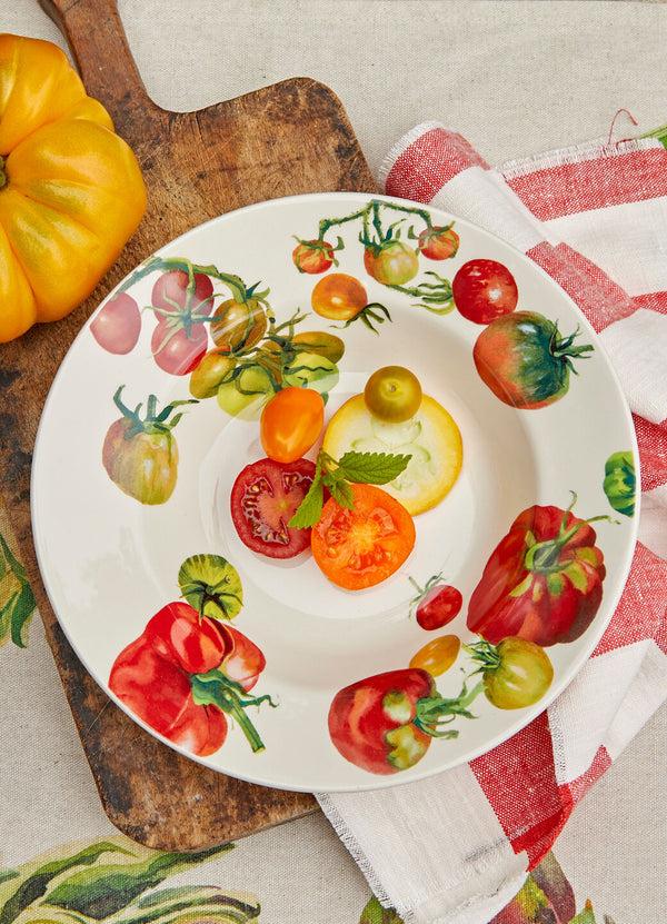 Emma Bridgewater Tomatoes Soup Plate - Set Of 4