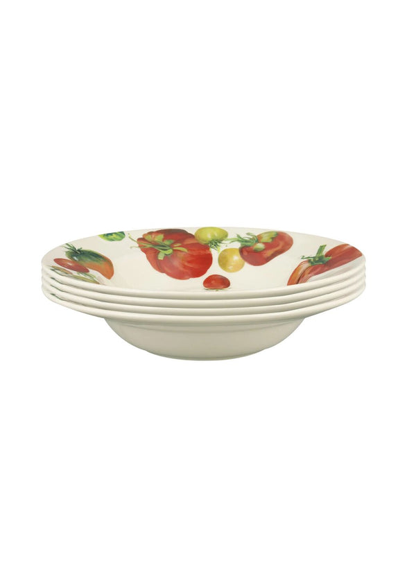 emma bridgewater Tomatoes Soup Plate - Set of 4