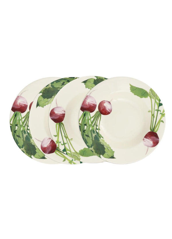 Emma Bridgewater Turnip Soup Plate - Set Of 4