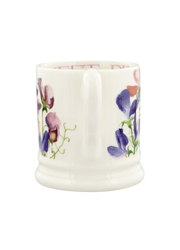 Emma Bridgewater Flowers Sweet Pea Multi 1/2 Pint Mug