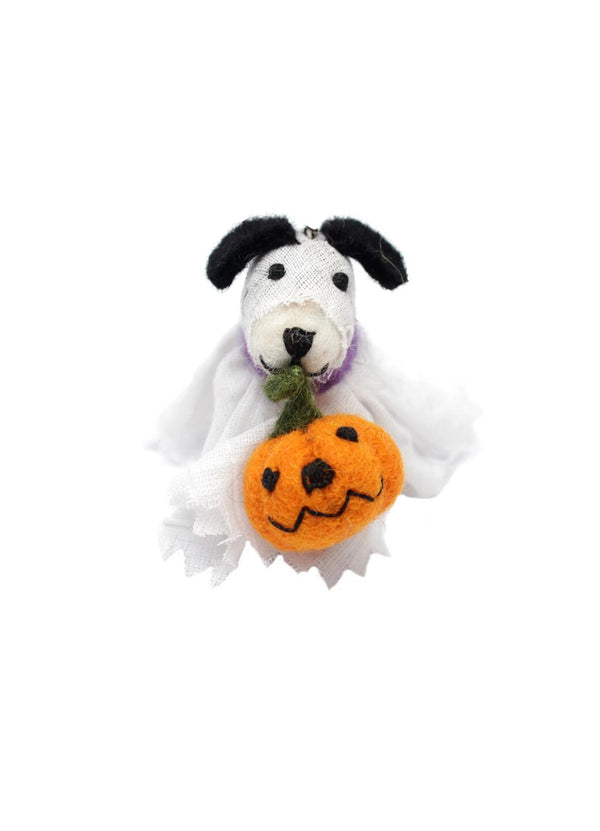 Emma Bridgewater Ghost Dog Halloween Felt Decoration