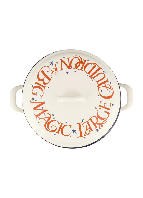Emma Bridgewater Halloween Toast Large Enamel Cooking Pot