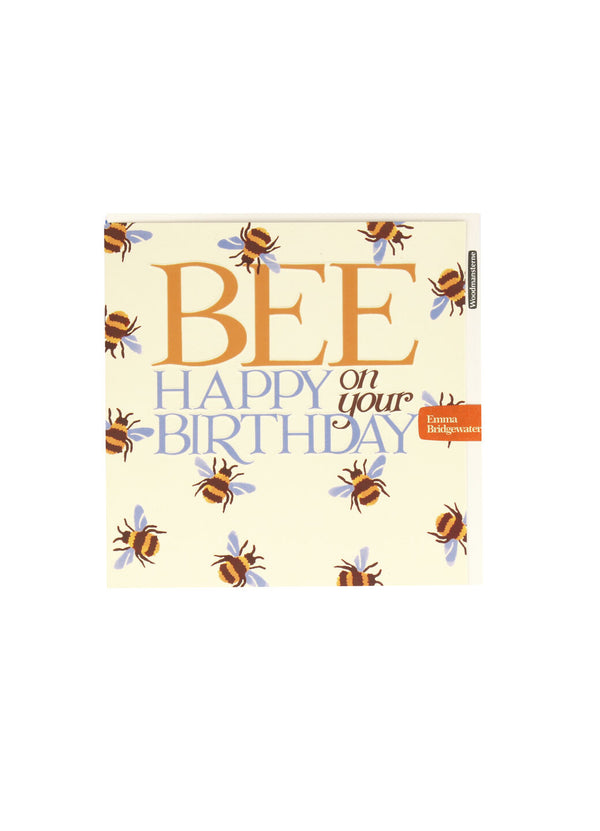 Emma Bridgewater Happy Birthday Bumblebee Birthday Card