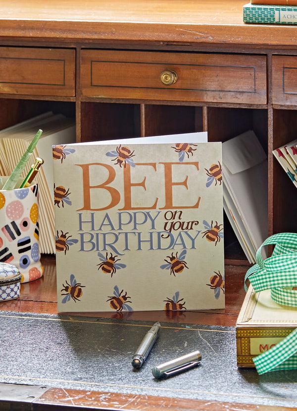 emma bridgewater Happy Birthday Bumblebee Birthday Card