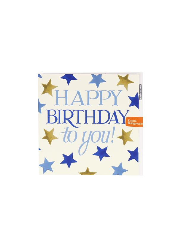 emma bridgewater Happy Birthday To You Stormy Stars Card
