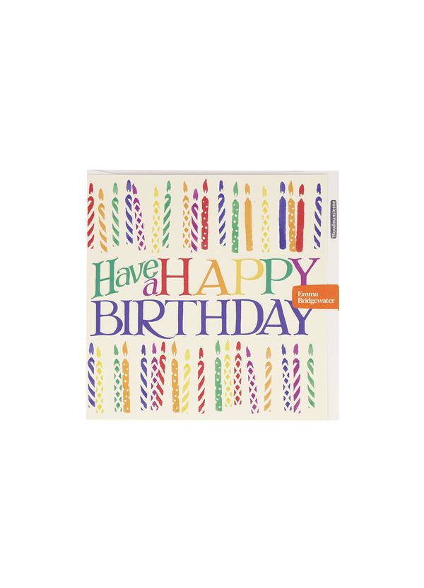 Emma Bridgewater Have A Happy Birthday Rainbow Toast Card