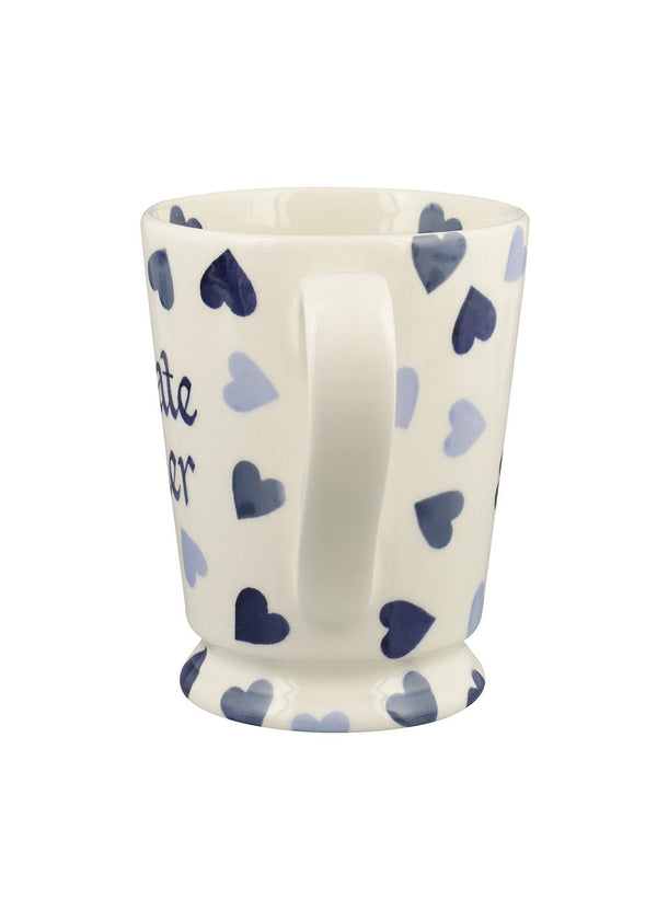 Emma Bridgewater Personalised Blue Hearts Cocoa Mug