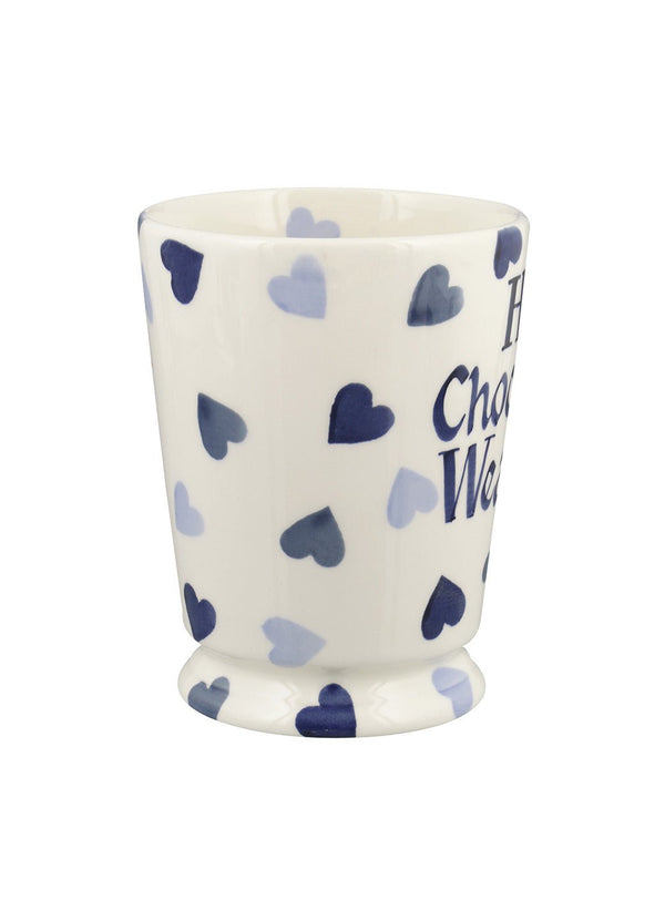 Emma Bridgewater Personalised Blue Hearts Cocoa Mug