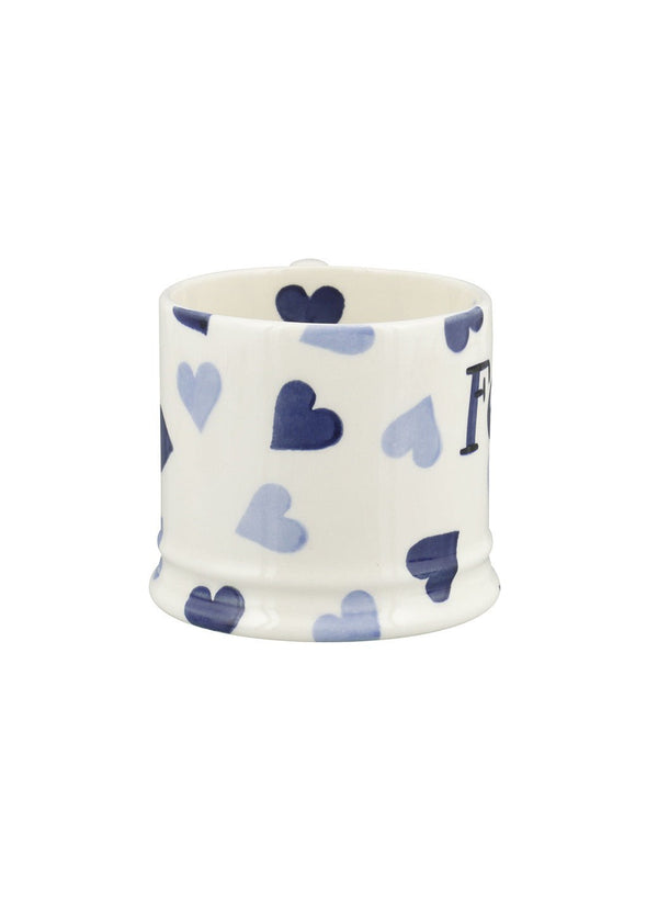 Emma Bridgewater Personalised Blue Hearts Small Mug