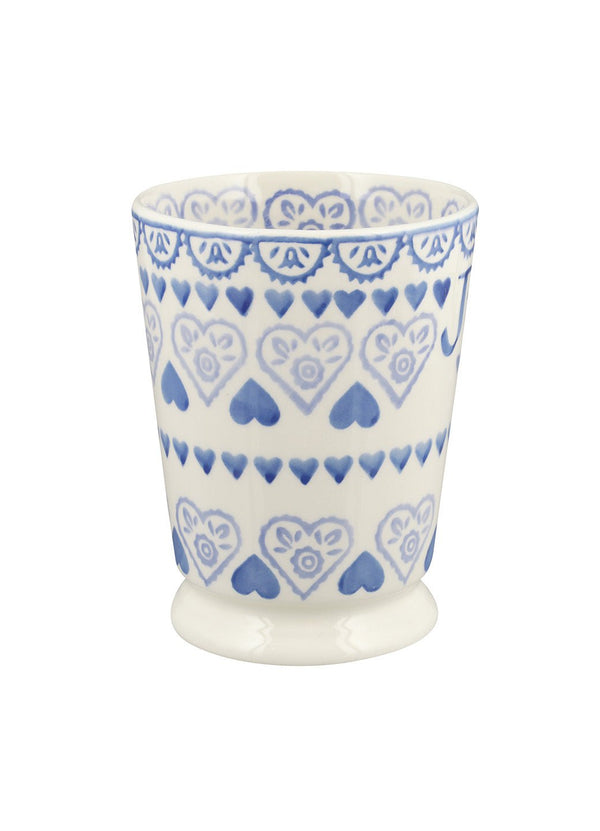 Emma Bridgewater Personalised Blue Sampler Cocoa Mug