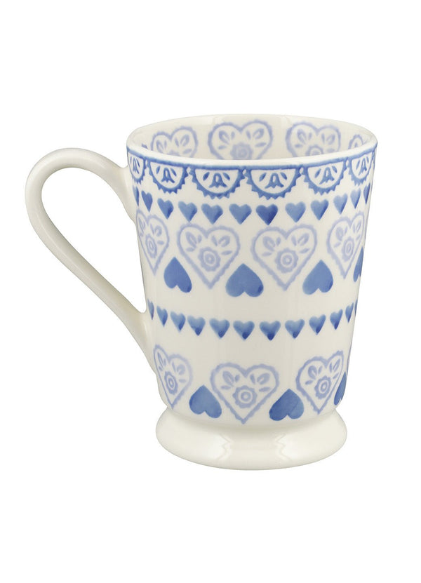 Emma Bridgewater Personalised Blue Sampler Cocoa Mug