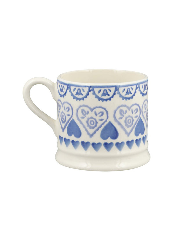 Emma Bridgewater Personalised Blue Sampler Small Mug