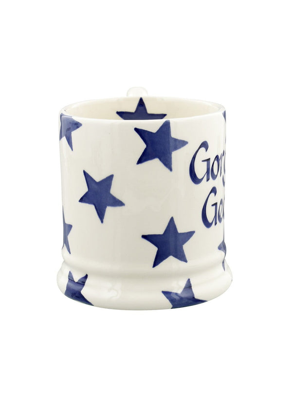 Emma Bridgewater Personalised Blue Star 1/2 Pint Mug