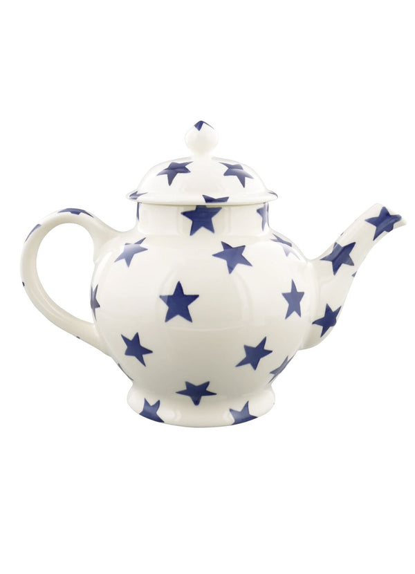 Emma Bridgewater Personalised Blue Star 4 Mug Teapot