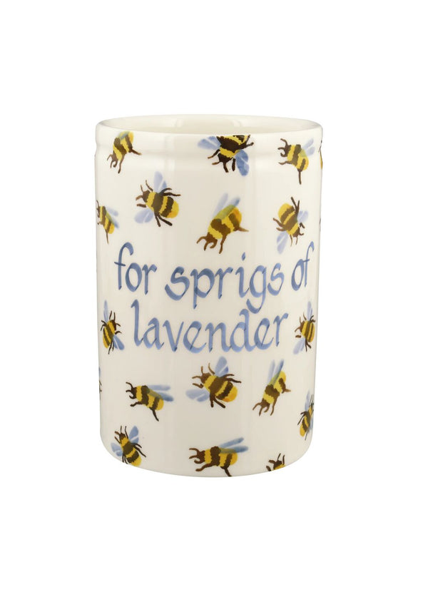 emma bridgewater Personalised Bumblebee Medium Vase
