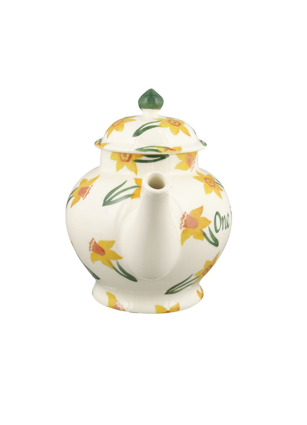 Emma Bridgewater Personalised Daffodils 4 Mug Teapot