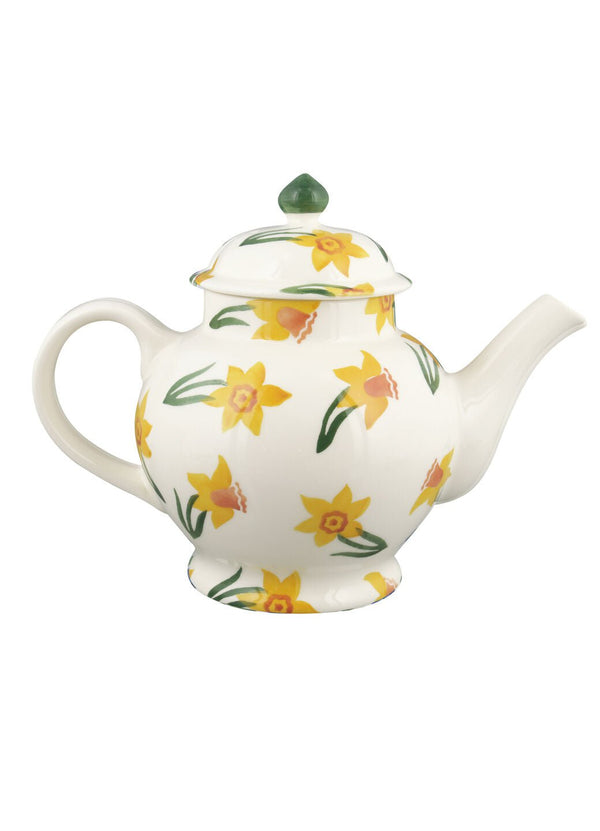 Emma Bridgewater Personalised Daffodils 4 Mug Teapot