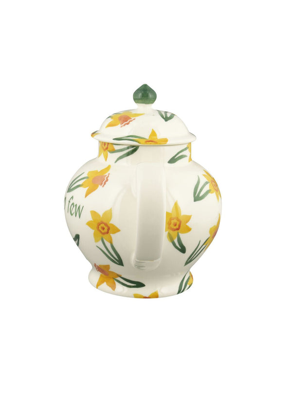 Emma Bridgewater Personalised Daffodils 4 Mug Teapot