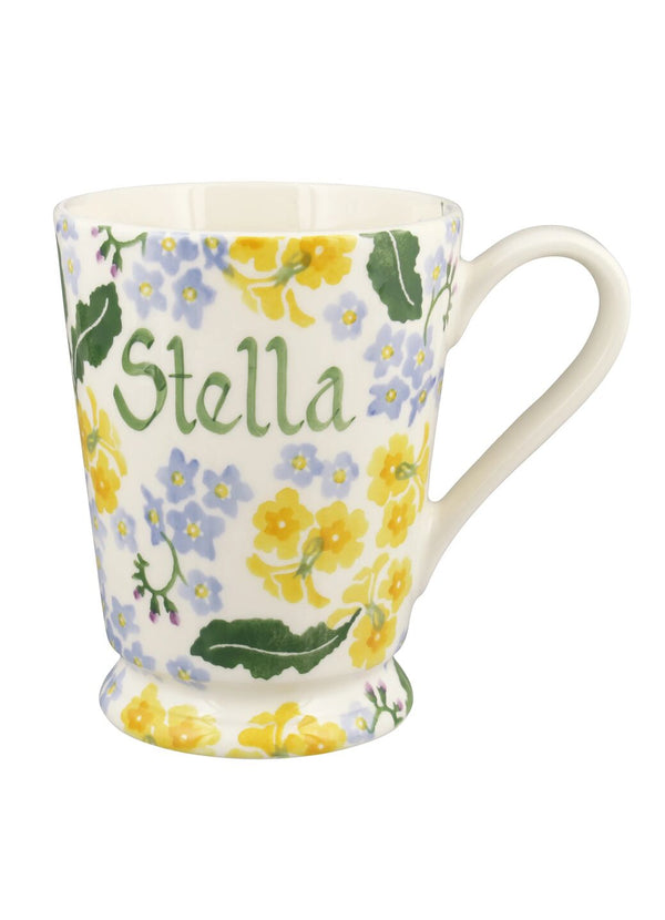 emma bridgewater Personalised Forget Me Not & Primrose Cocoa Mug