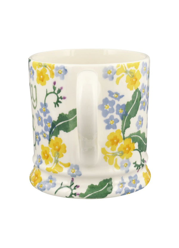 Emma Bridgewater Personalised Forget Me Not & Primrose Large Mug