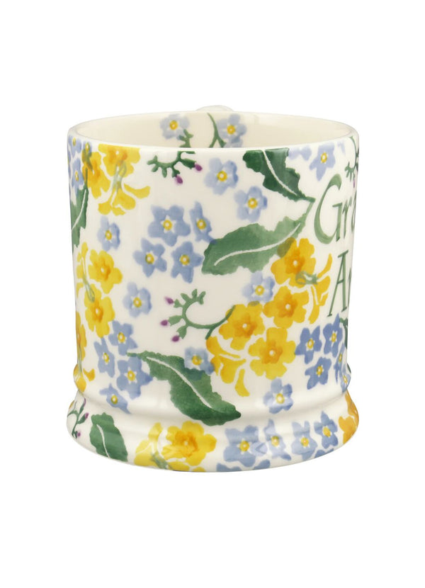 Emma Bridgewater Personalised Forget Me Not & Primrose Large Mug