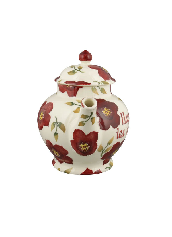 Emma Bridgewater Personalised Hellebore 4 Mug Teapot
