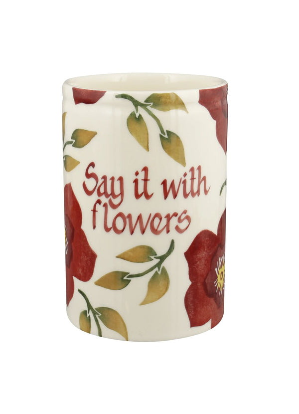 emma bridgewater Personalised Hellebore Medium Vase