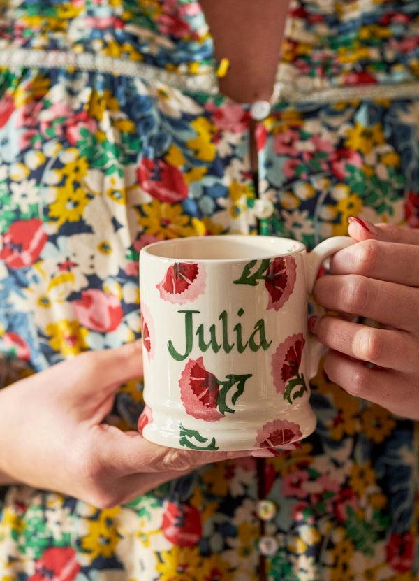 emma bridgewater Personalised Indian Summer 1/2 Pint Mug