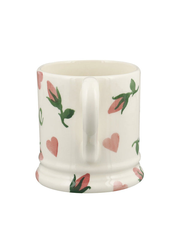 Emma Bridgewater Personalised Little Rose Bud 1/2 Pint Mug