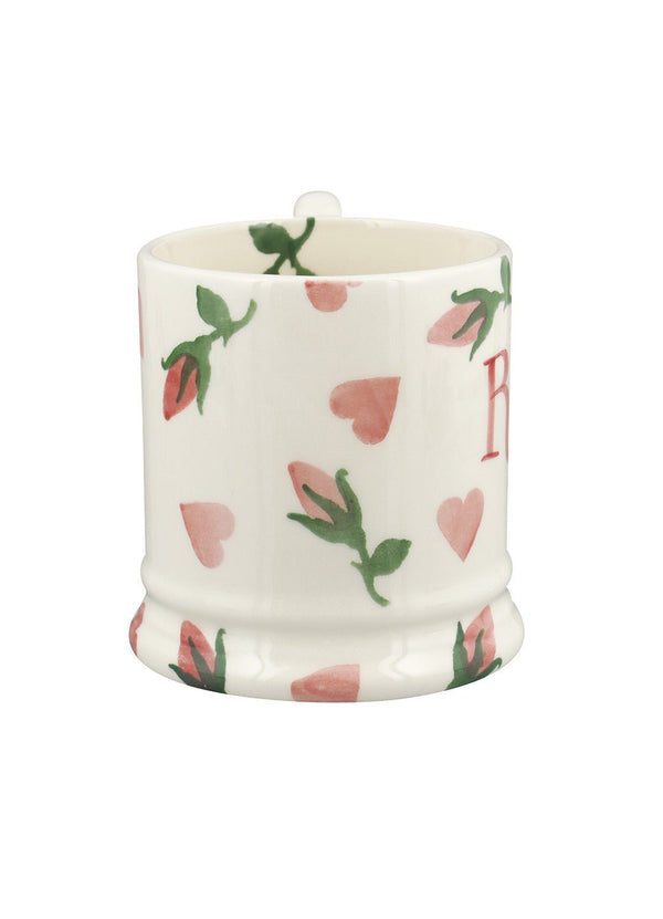 Emma Bridgewater Personalised Little Rose Bud 1/2 Pint Mug