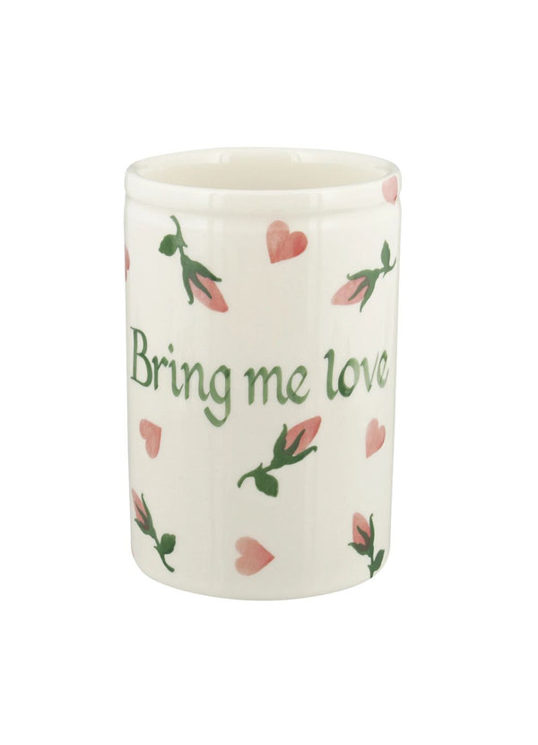 emma bridgewater Personalised Little Rose Bud Medium Vase