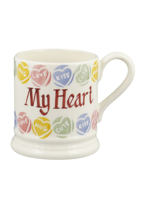 Emma Bridgewater Personalised Love Hearts® 1/2 Pint Mug