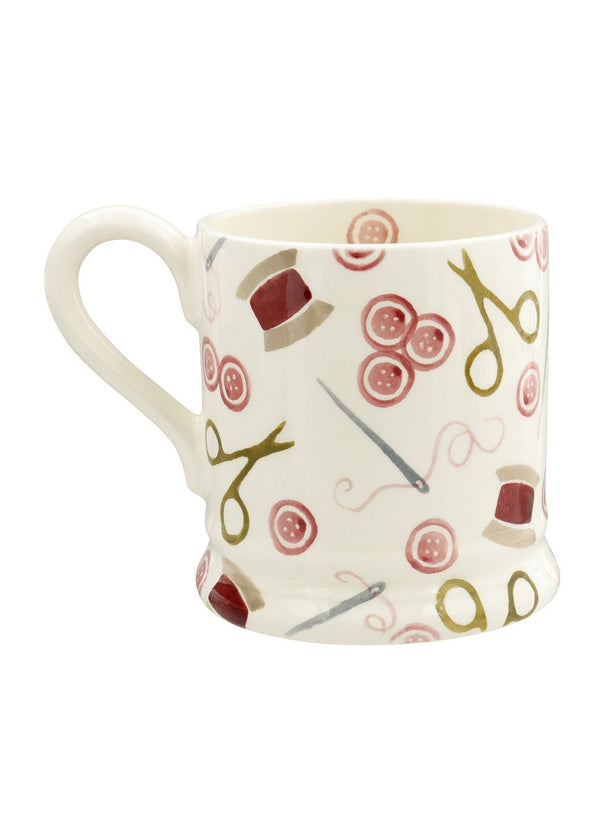 Emma Bridgewater Personalised Pink Crafting 1/2 Pint Mug