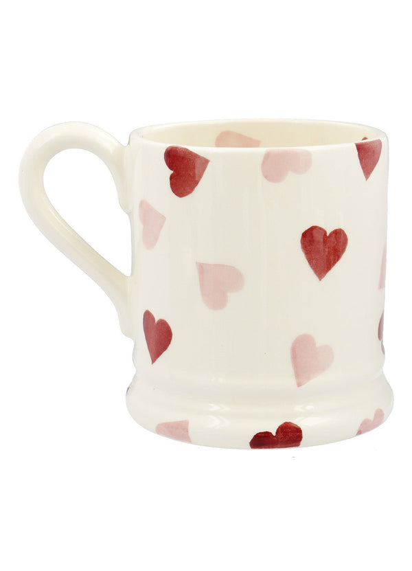 Emma Bridgewater Personalised Pink Hearts 1/2 Pint Mug