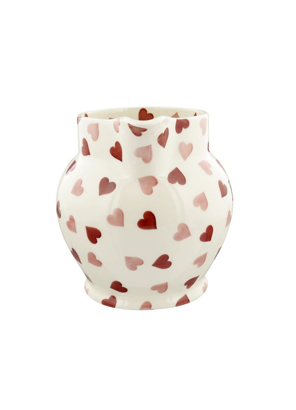 Emma Bridgewater Personalised Pink Hearts 3 Pint Jug