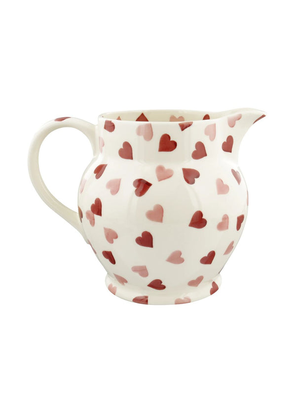 Emma Bridgewater Personalised Pink Hearts 3 Pint Jug