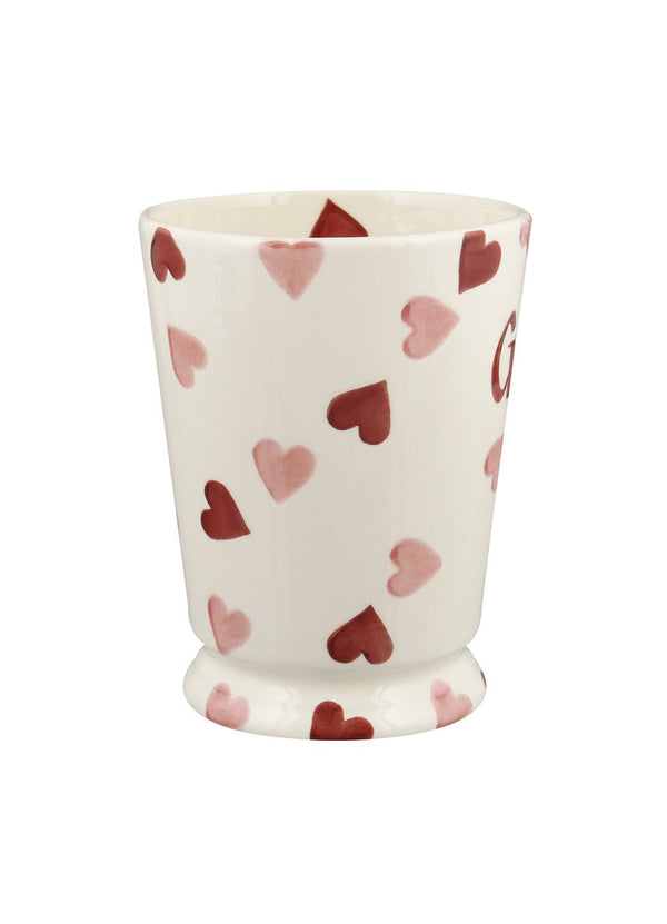 Emma Bridgewater Personalised Pink Hearts Cocoa Mug