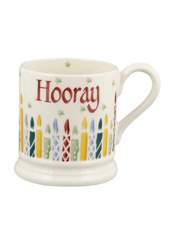 emma bridgewater Personalised Polka Candles 1/2 Pint Mug