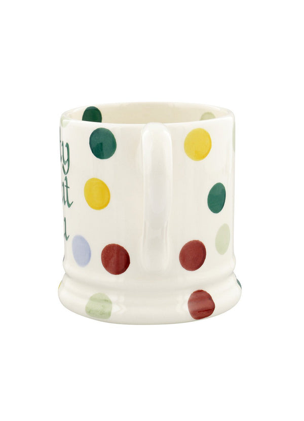 Emma Bridgewater Personalised Polka Dot 1/2 Pint Mug