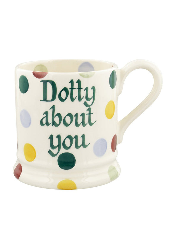 Emma Bridgewater Personalised Polka Dot 1/2 Pint Mug