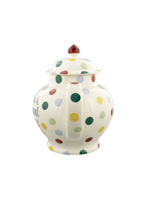 Emma Bridgewater Personalised Polka Dot 4 Mug Teapot