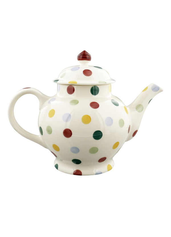 Emma Bridgewater Personalised Polka Dot 4 Mug Teapot